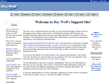 Tablet Screenshot of bay-wolf.com